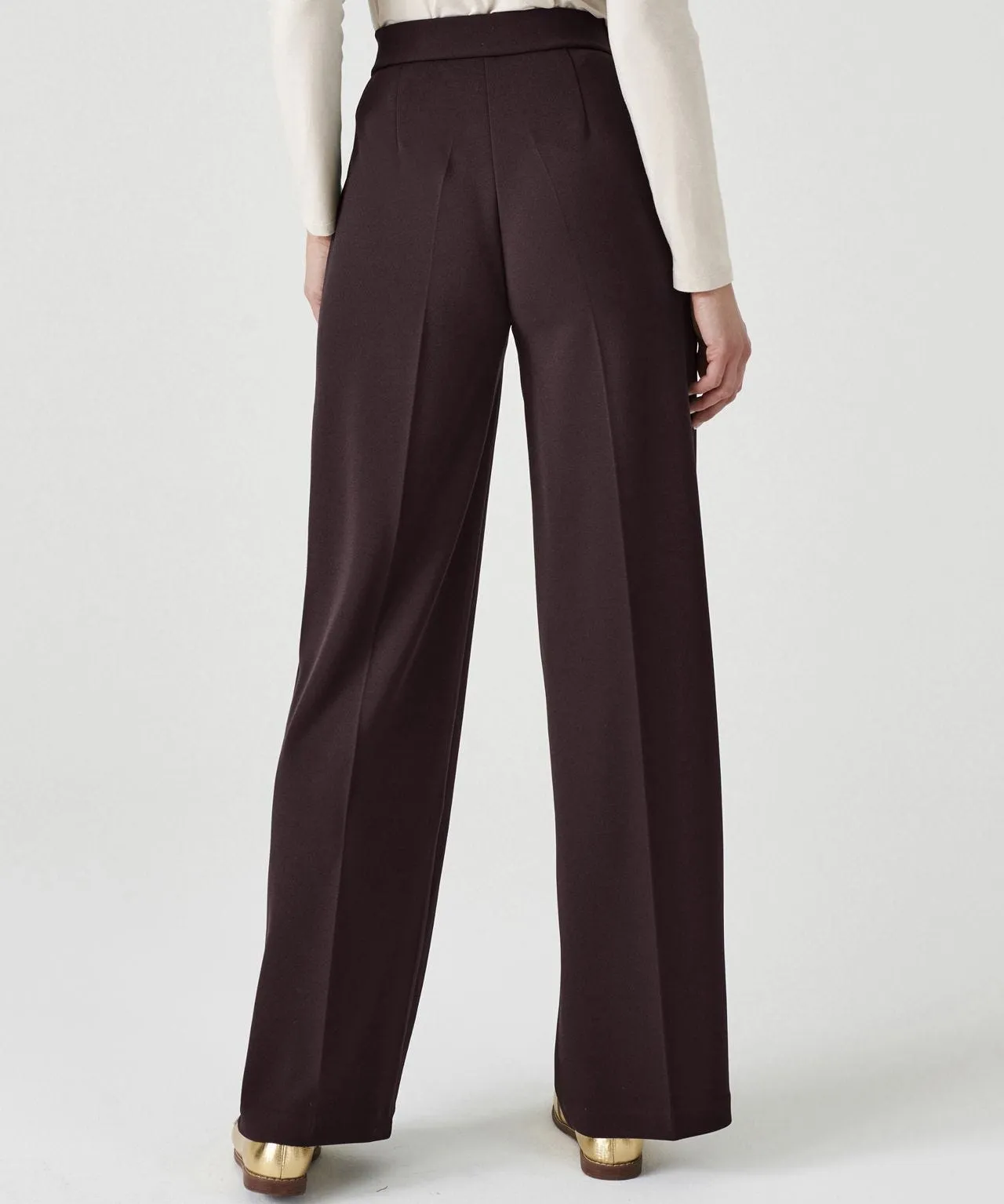 Comfortable Wide-Leg Trousers with Secret Stretch