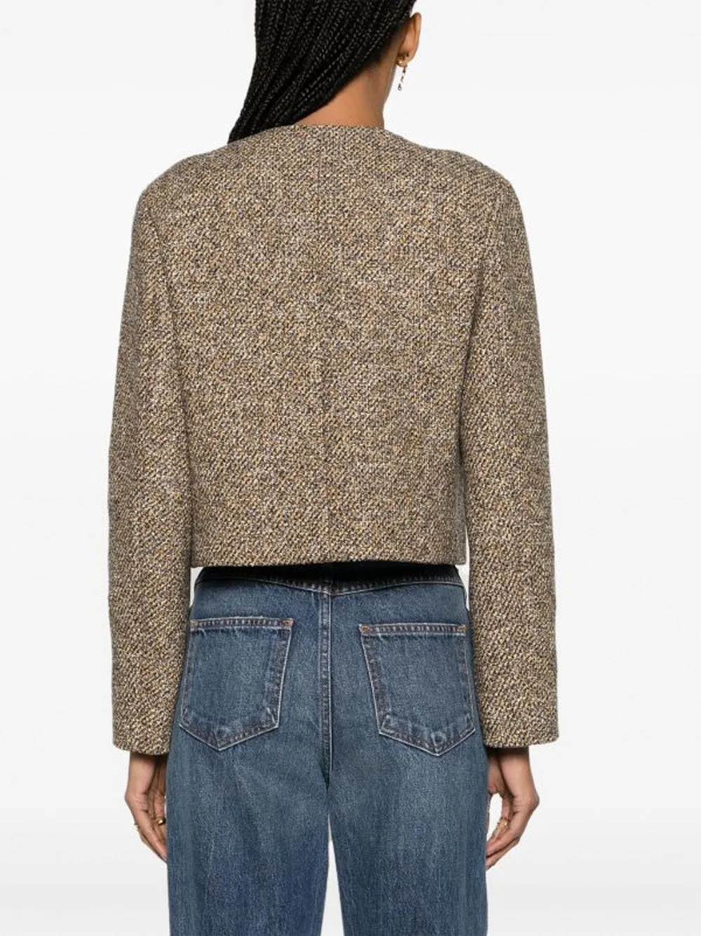 Short Tweed Blazer