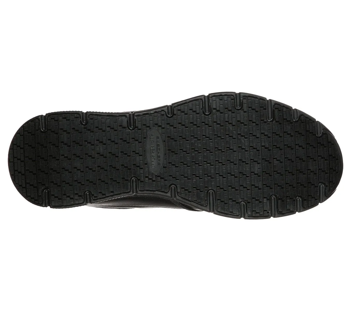 Skechers Nampa Groton Black Work Shoes