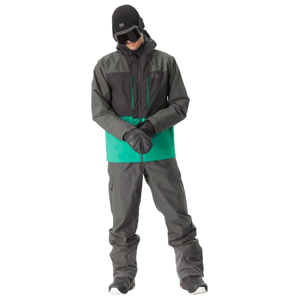 Ski Jacket Green Black Image Spectra Jkt