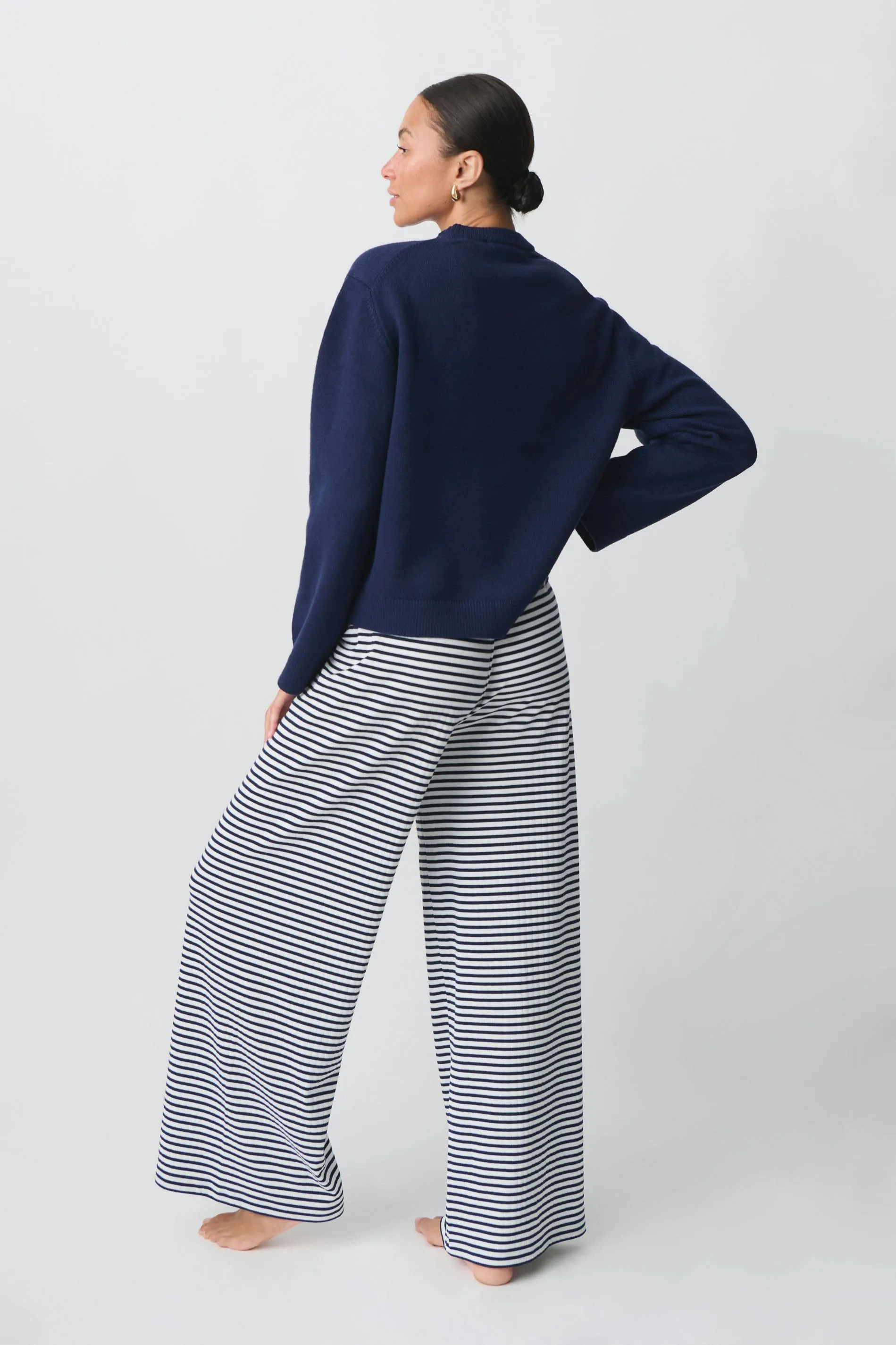 Soft Striped Pants