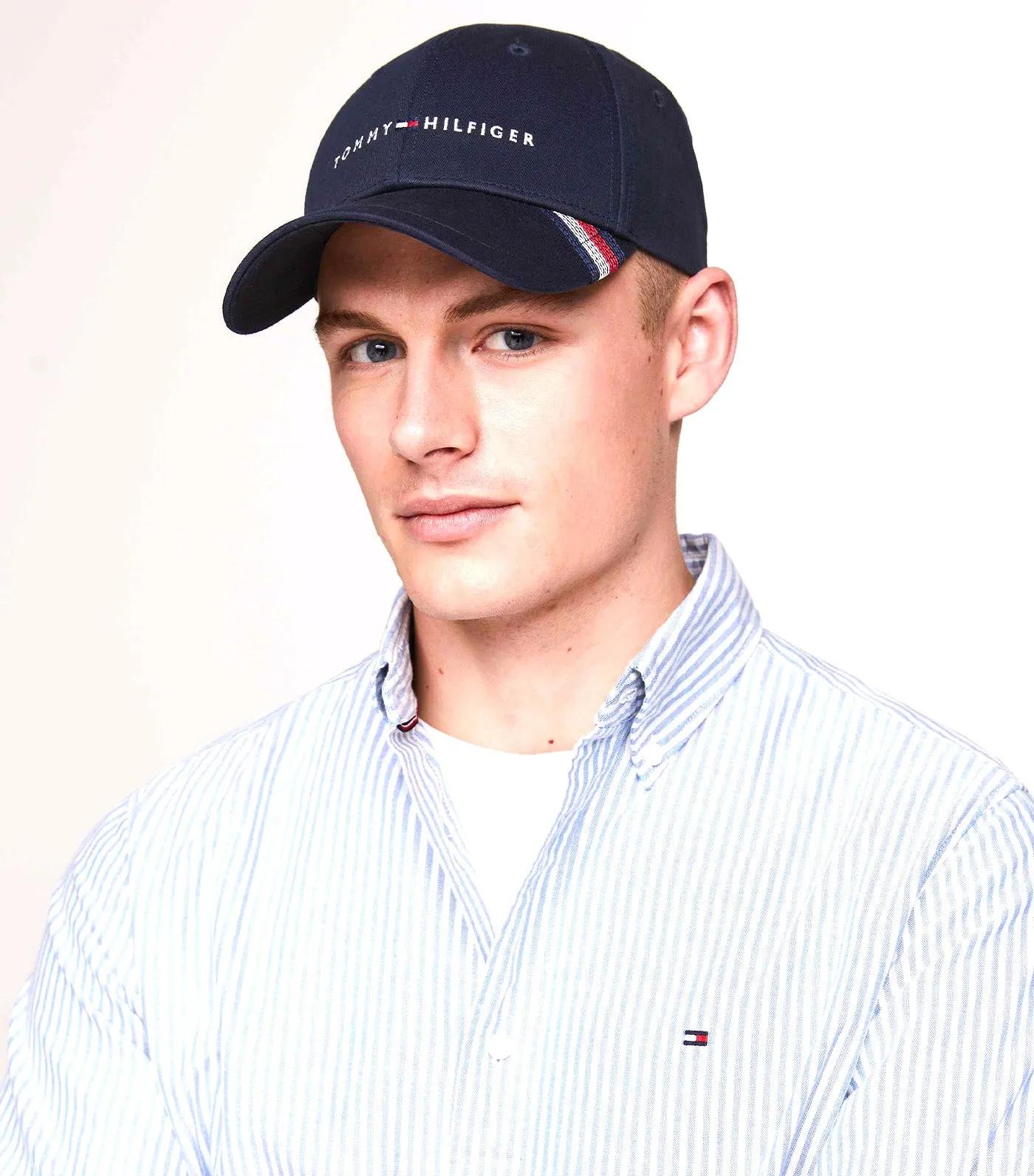 Space Blue Cotton Cap for Men - 6 Panel Foundation