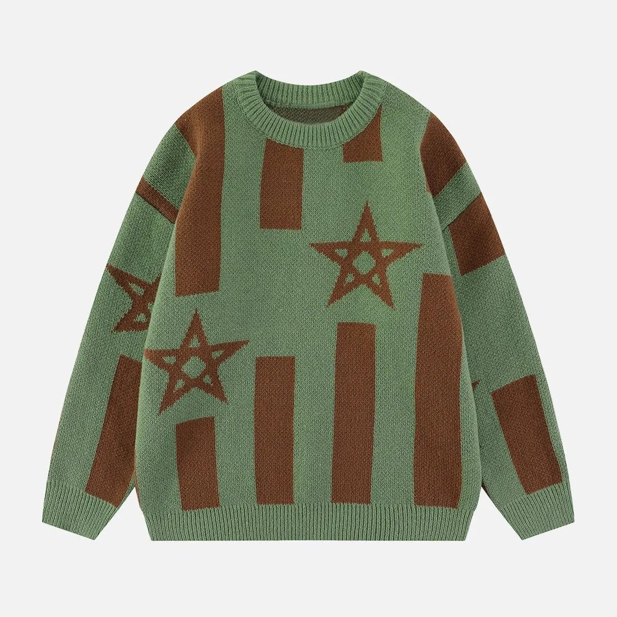 Starry embroidered jumper