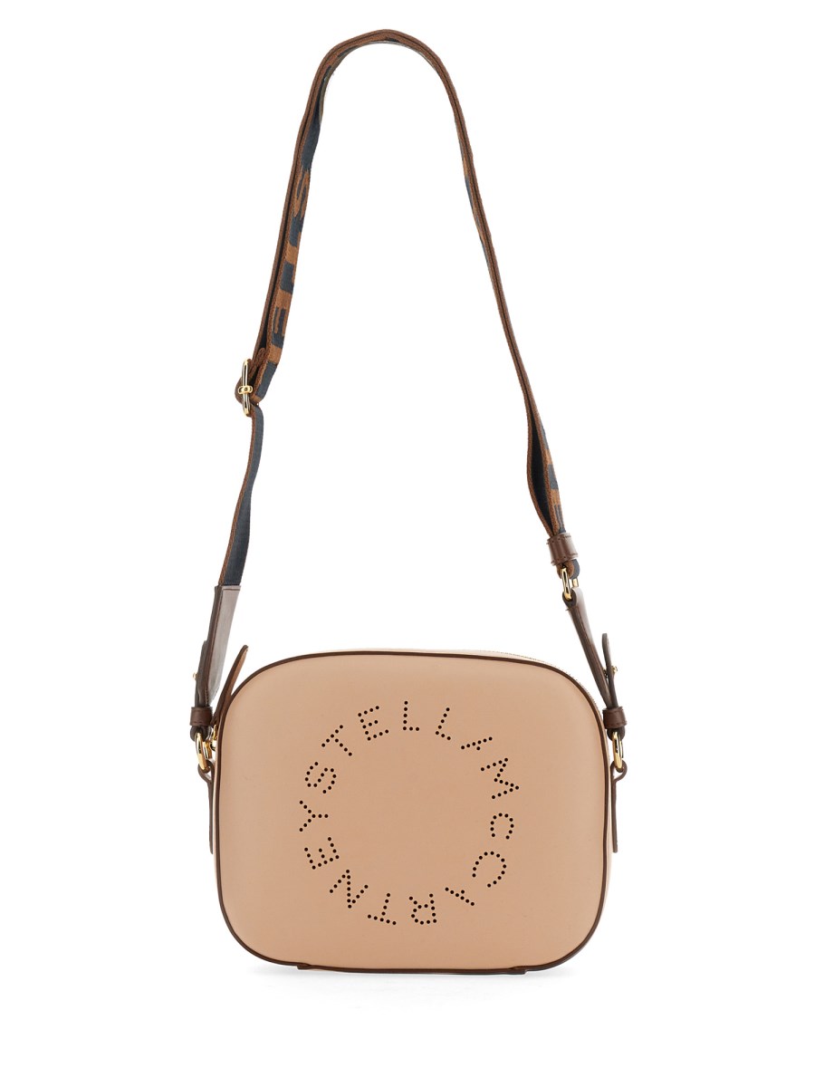 STELLA McCARTNEY Logo Embellished Mini Camera Bag in Alter Nappa