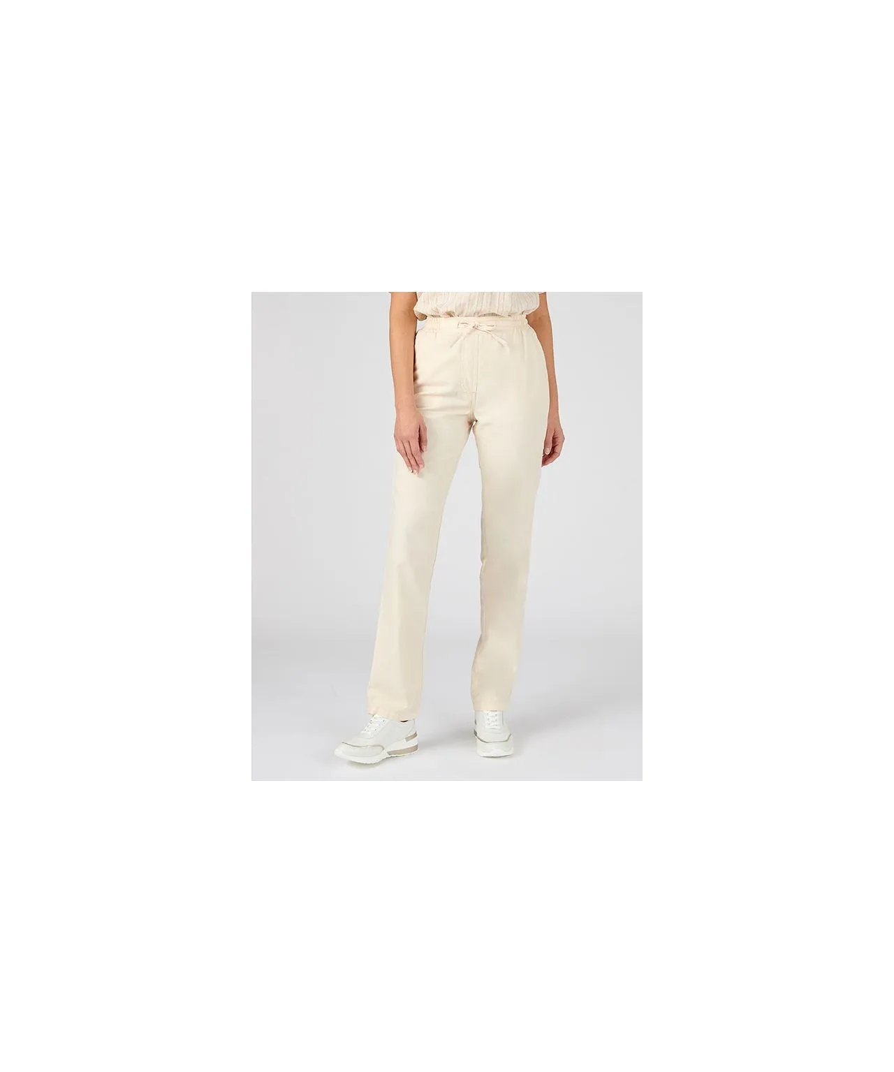 Pull-on Trousers with Stretch Waist