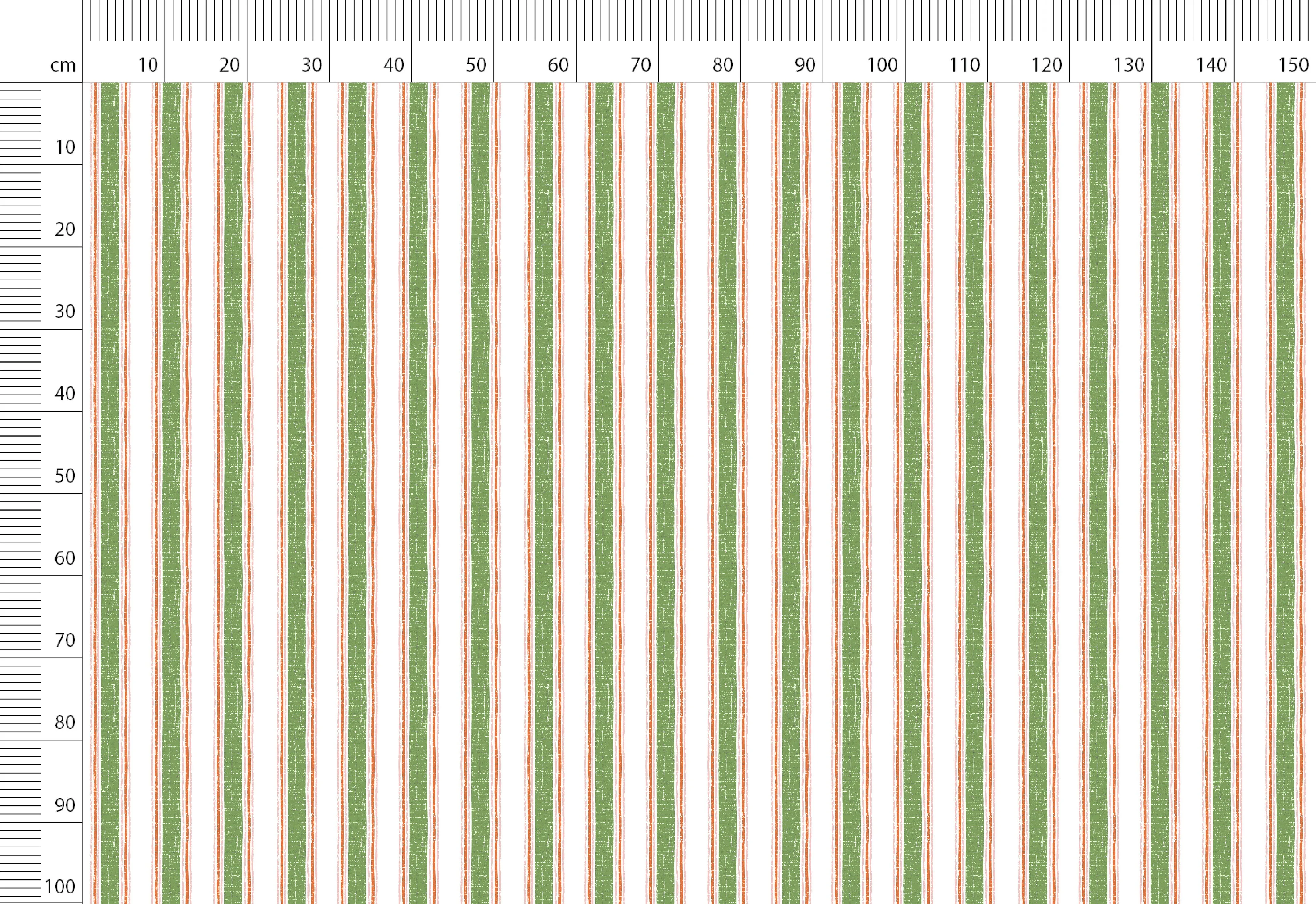 French Farmhouse Striped Linen Fabric Sold by Yard/Meter for Clothing, Bedding, Curtains, Upholstery