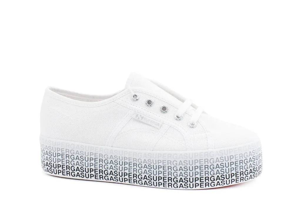 Superga 2790 Cote Minilettering Platform Sneaker