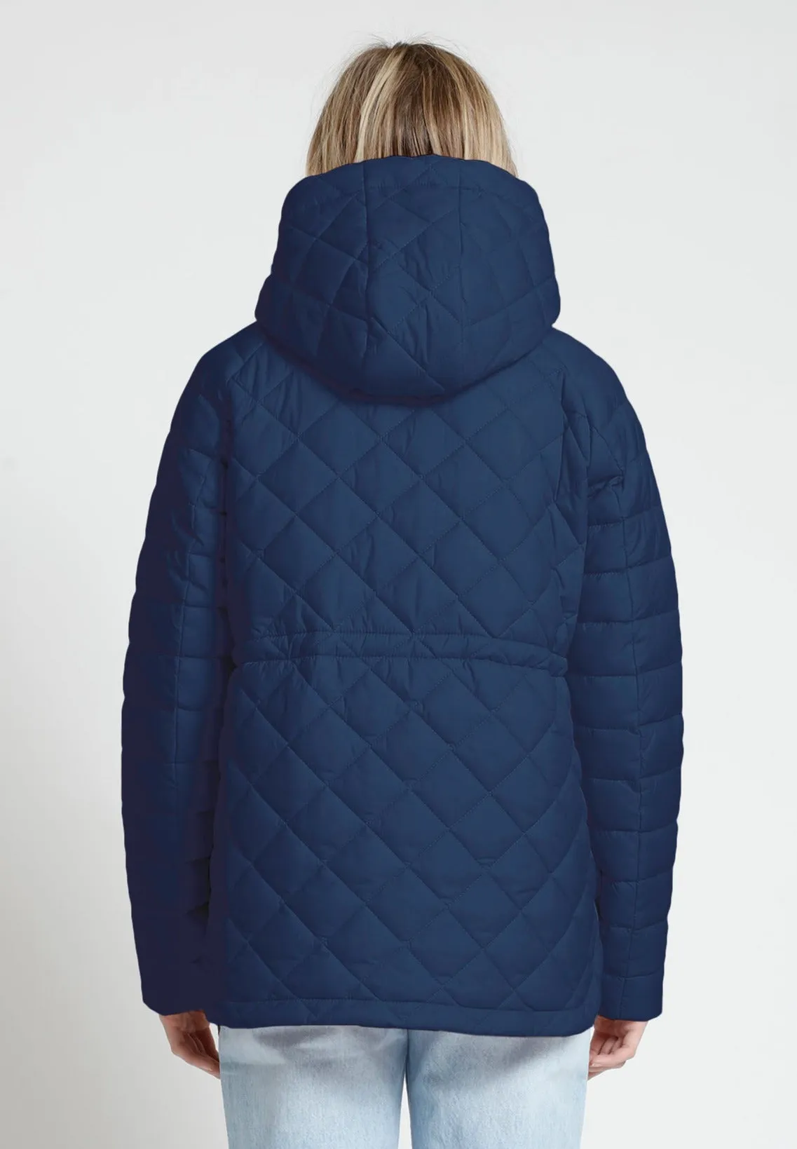 TASYA Diamond Quilted Lightweight Jacket | Manteau Ultralight à Couture Diamant