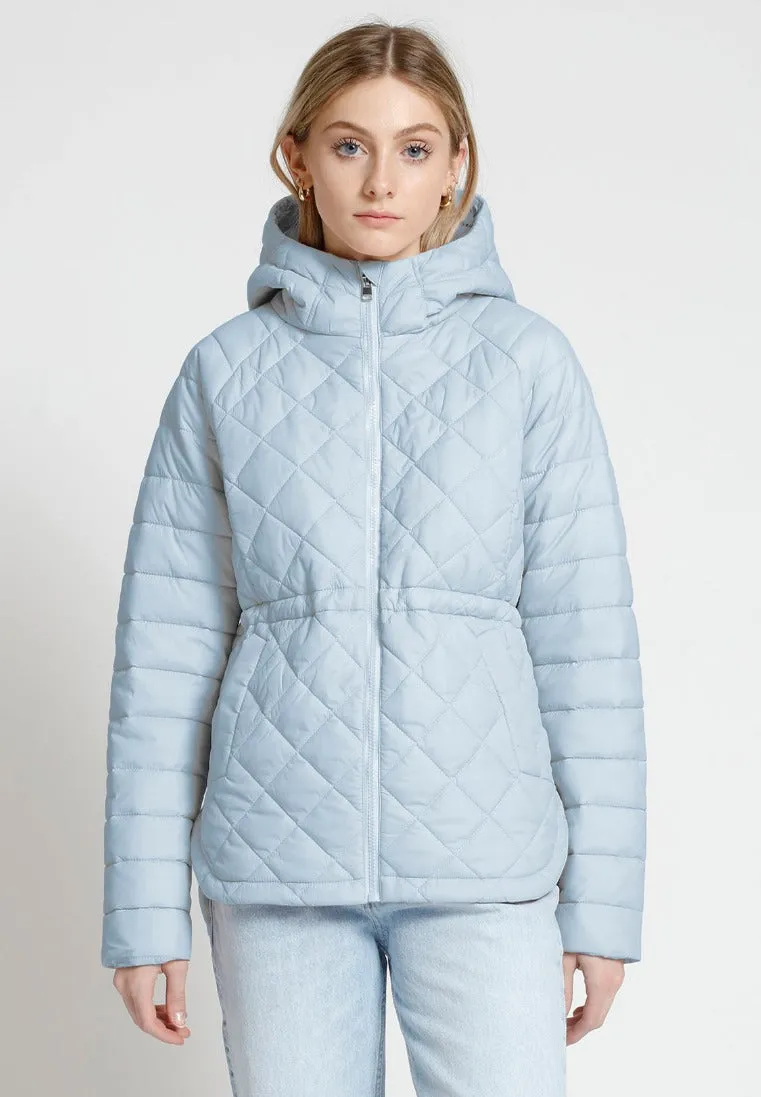 TASYA Diamond Quilted Lightweight Jacket | Manteau Ultralight à Couture Diamant