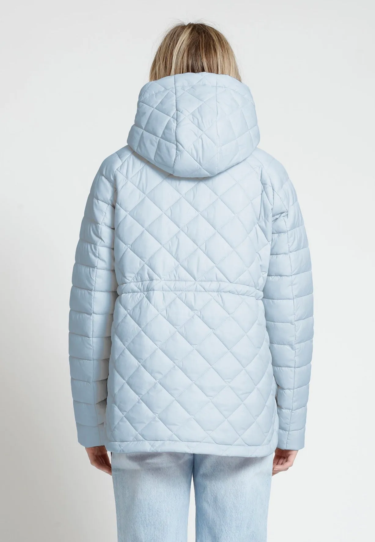 TASYA Diamond Quilted Lightweight Jacket | Manteau Ultralight à Couture Diamant