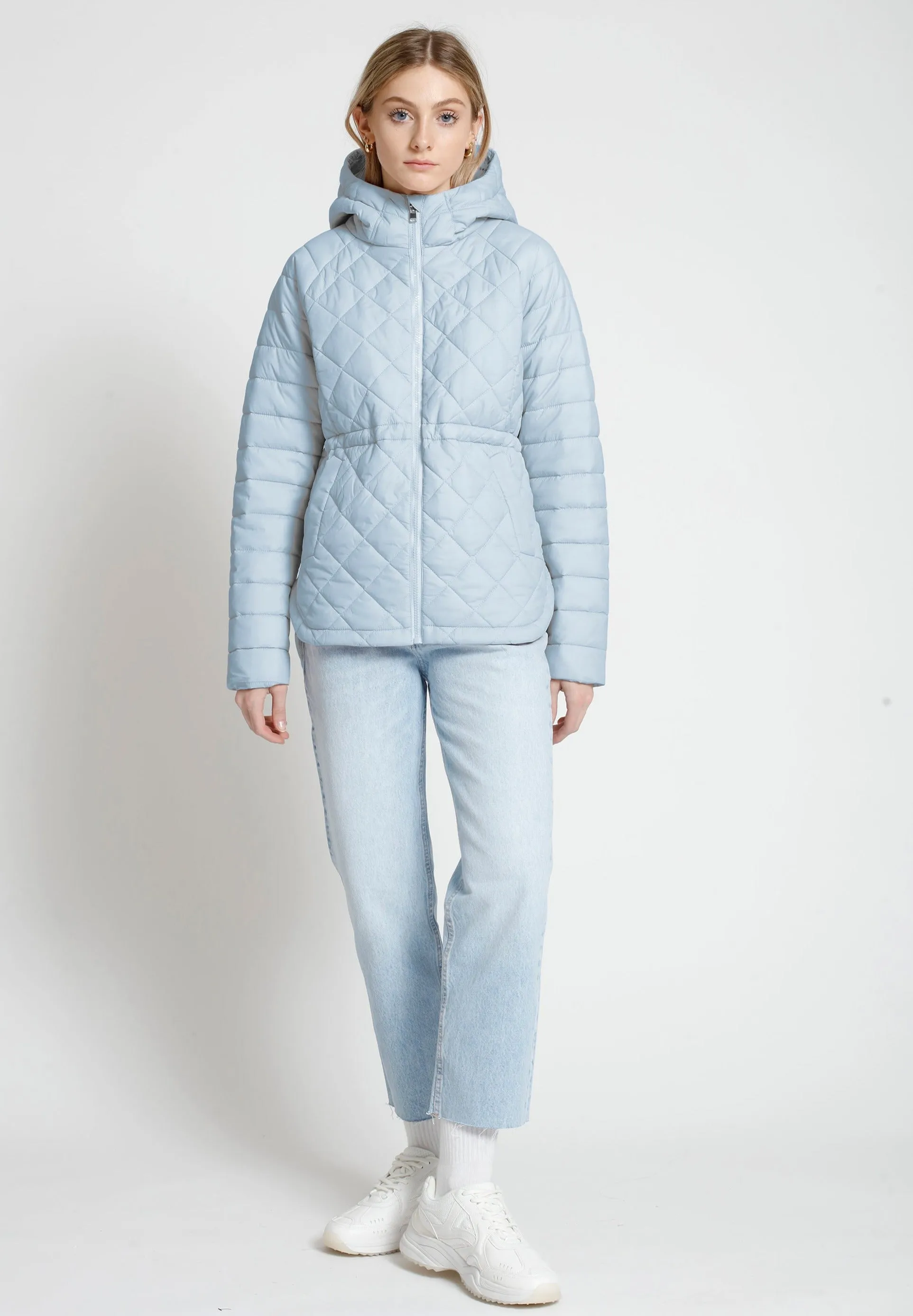 TASYA Diamond Quilted Lightweight Jacket | Manteau Ultralight à Couture Diamant