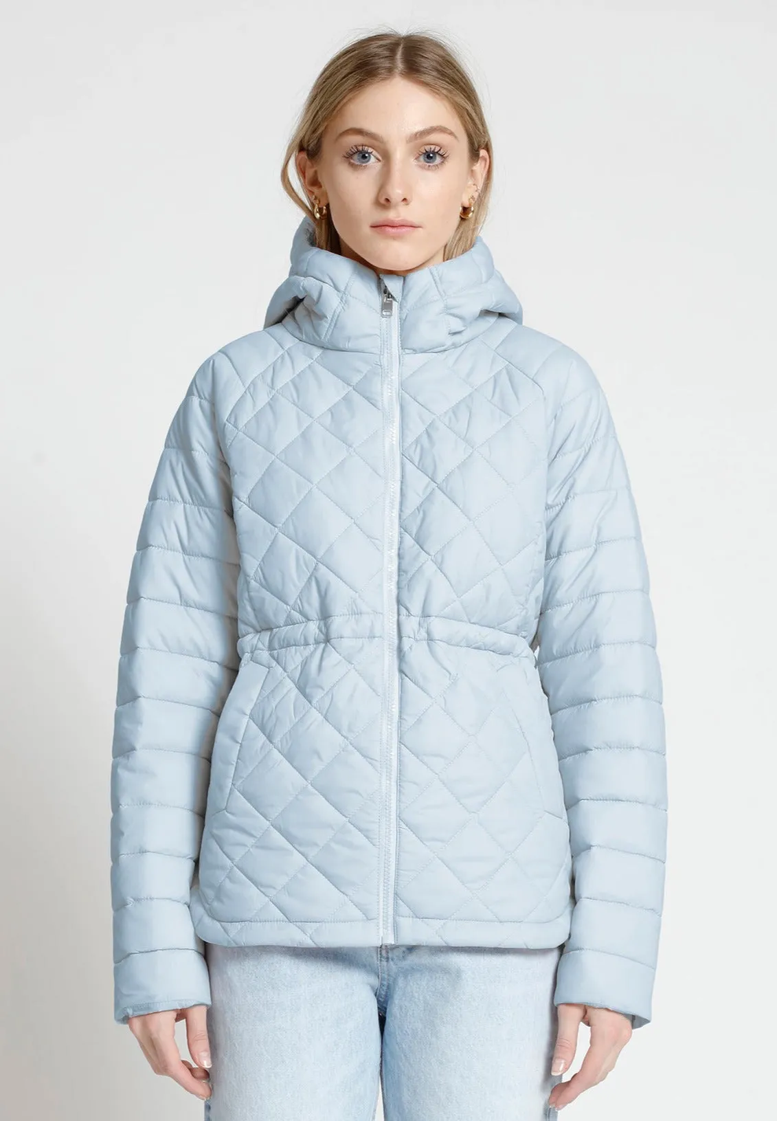 TASYA Diamond Quilted Lightweight Jacket | Manteau Ultralight à Couture Diamant