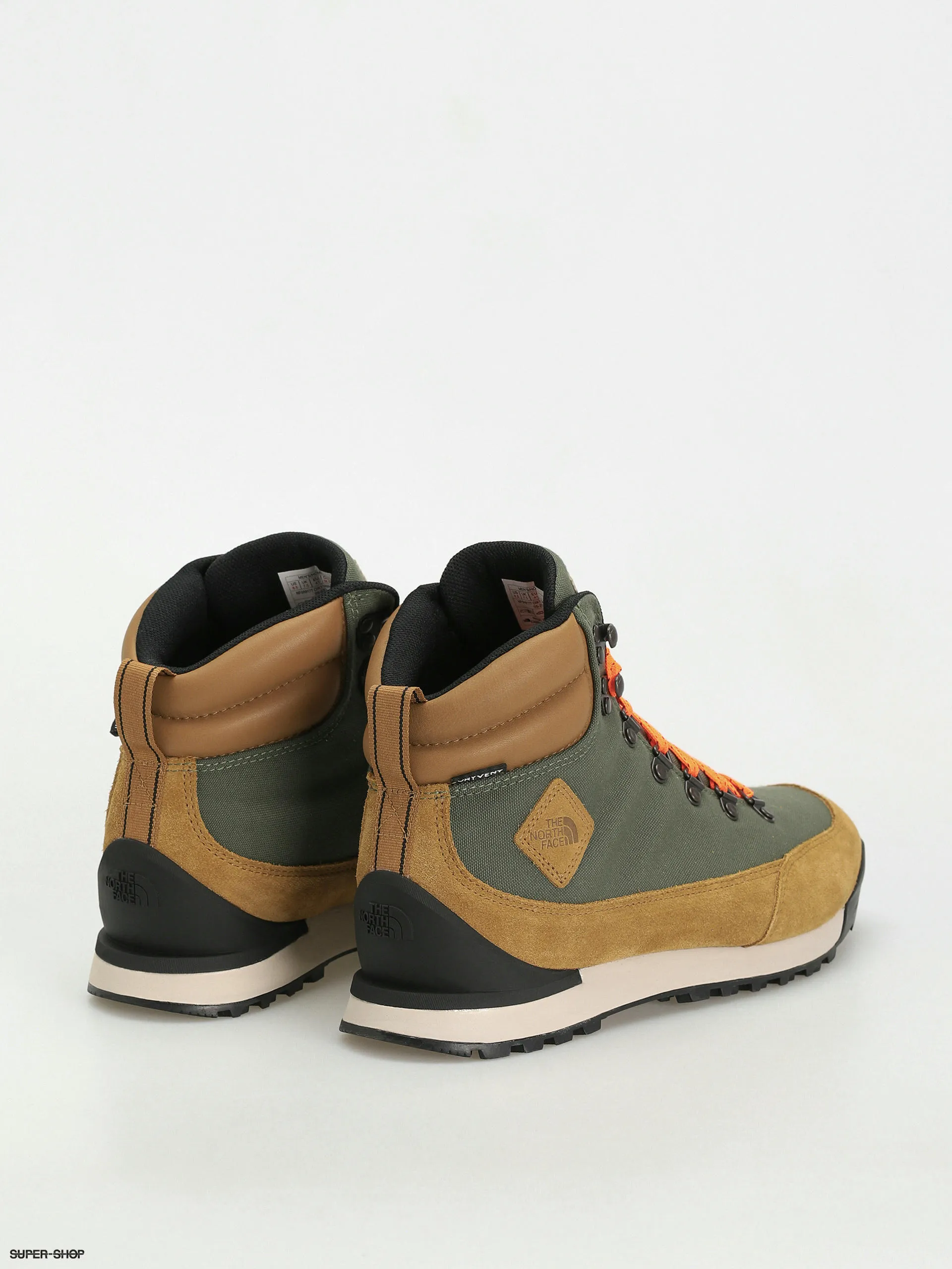 The North Face Back To Berkeley Iv Textile Wp Shoes in Thyme/Utility Brown