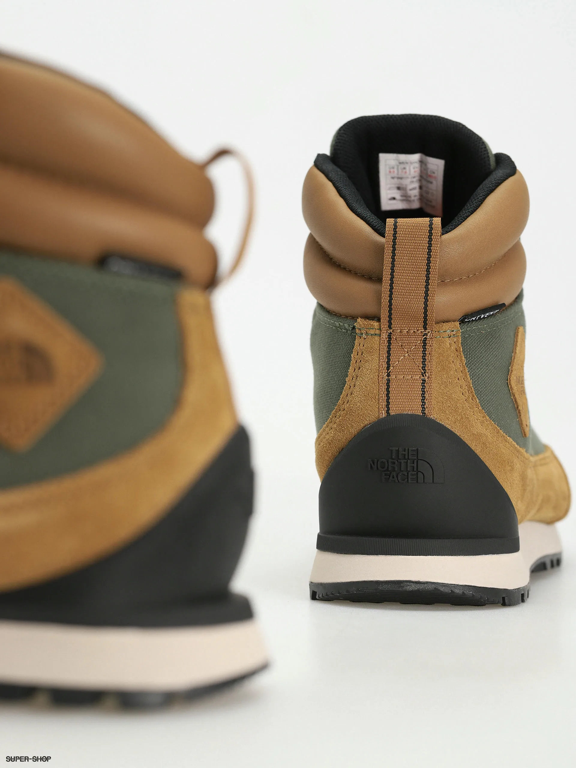 The North Face Back To Berkeley Iv Textile Wp Shoes in Thyme/Utility Brown