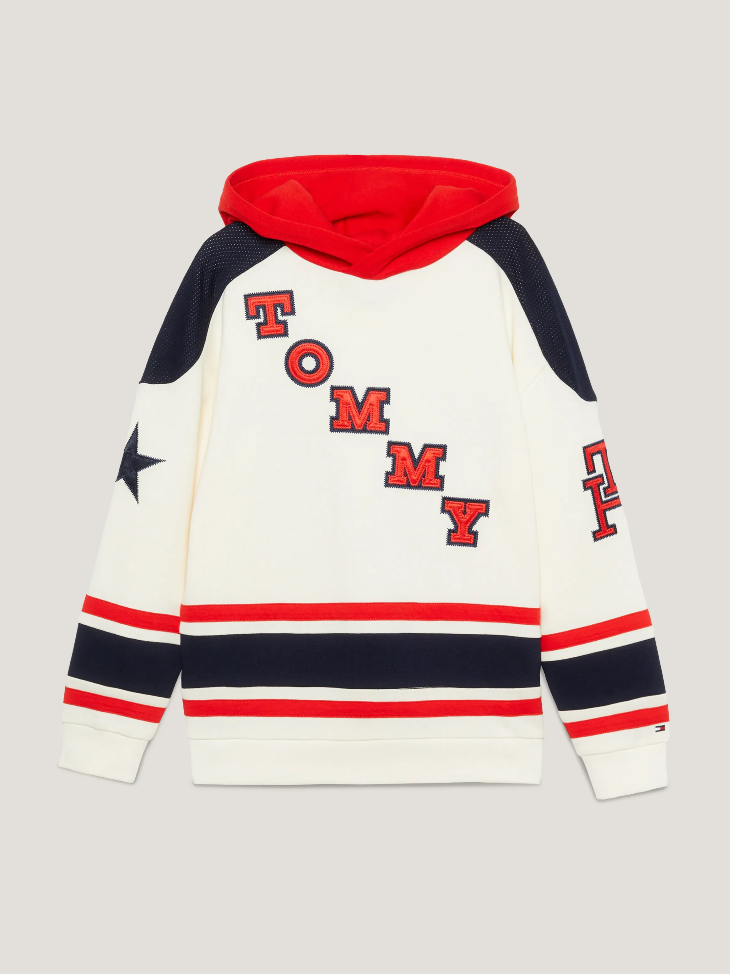 Tommy Kids Boys 8-16 Varsity Color-Block Hoodie - Sweatshirts & Hoodies