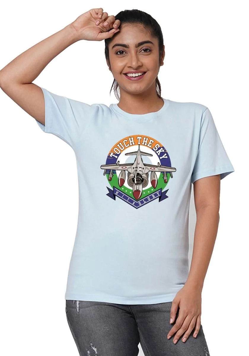 Touch The Sky Air Force Women T-Shirt Online Shop