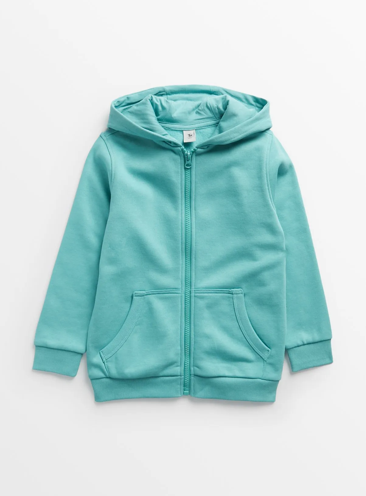 Turquoise Zip-Up Hoodie - Size 6 | Boys' Jumpers and Hoodies - Tu