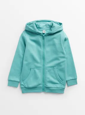 Turquoise Zip-Up Hoodie - Size 6 | Boys' Jumpers and Hoodies - Tu