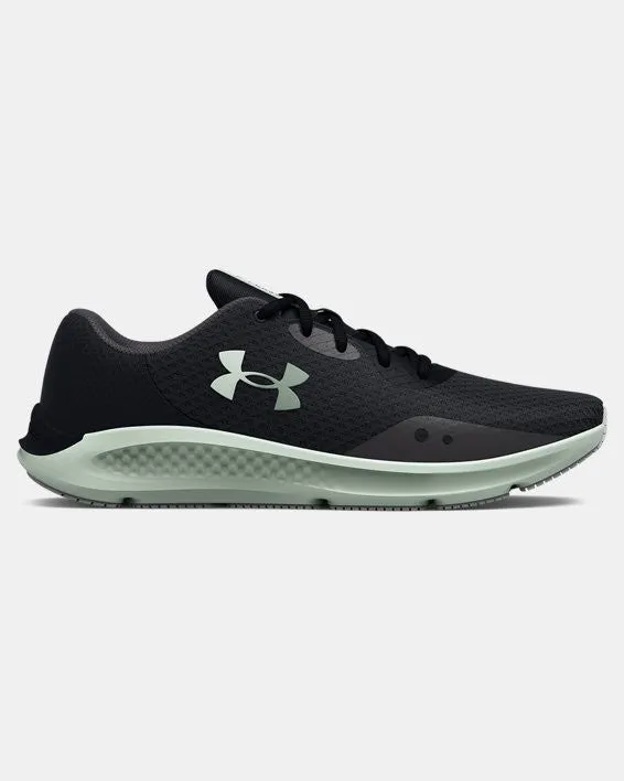 Under Armour Charged Pursuit 3 Running Shoes in Jet Gray / Sea Mist Women's 3024889