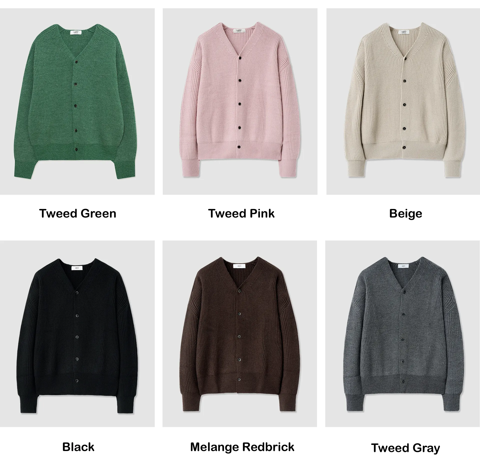 Unisex Blended Fabrics Plain Cardigans for Street Style | LMOOD