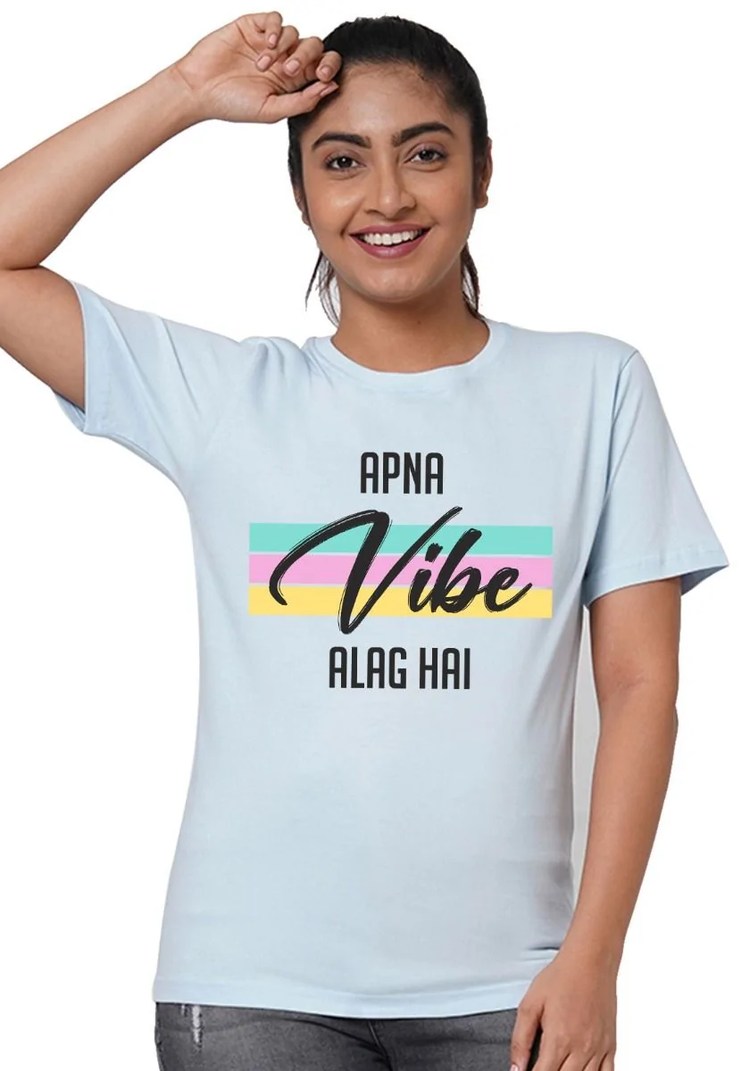 Vibe Alag Hai Womens T-Shirt Store