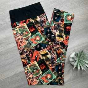 Vintage Movie Poster Soft Leggings