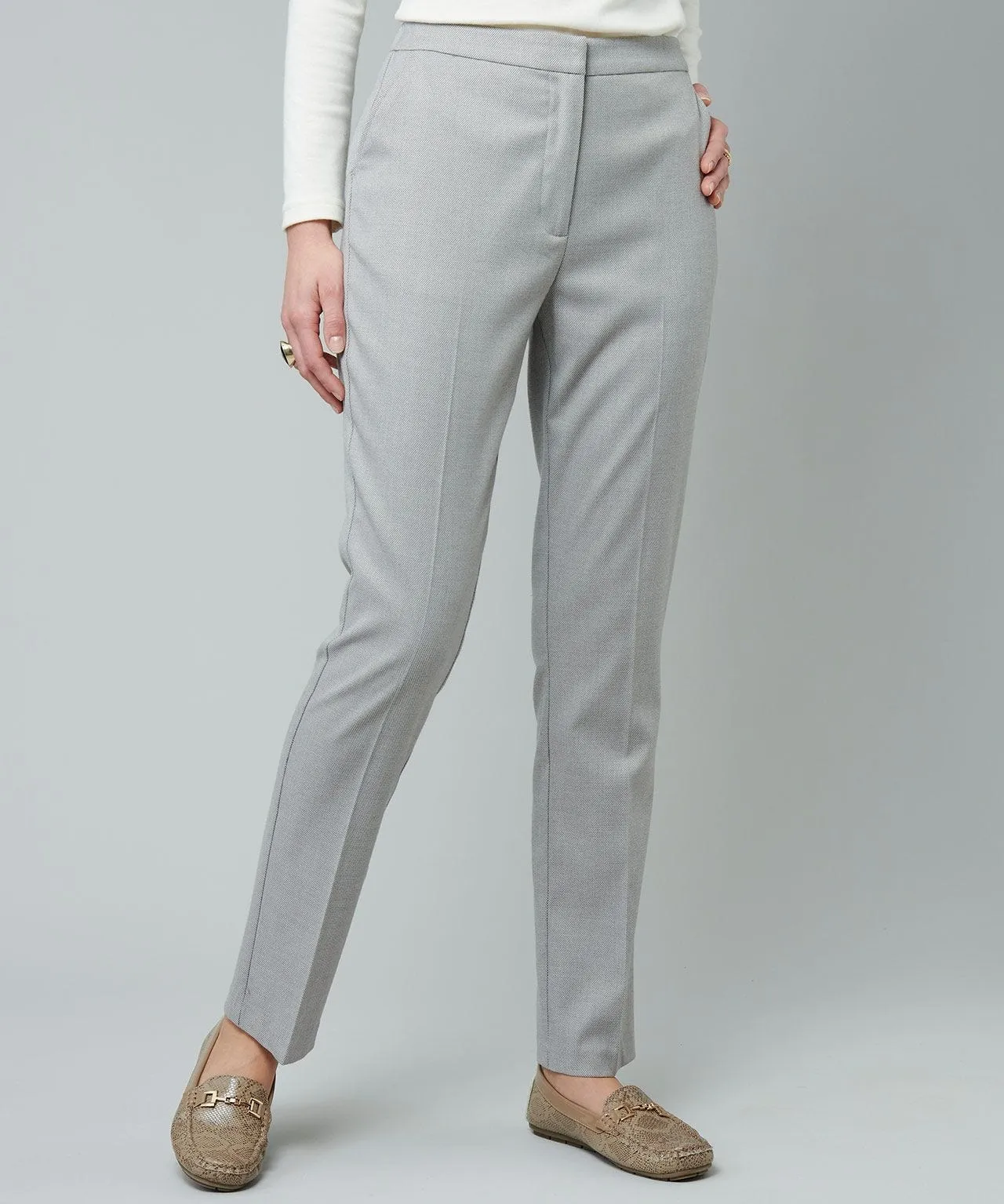 Trousers with Waistband Detail