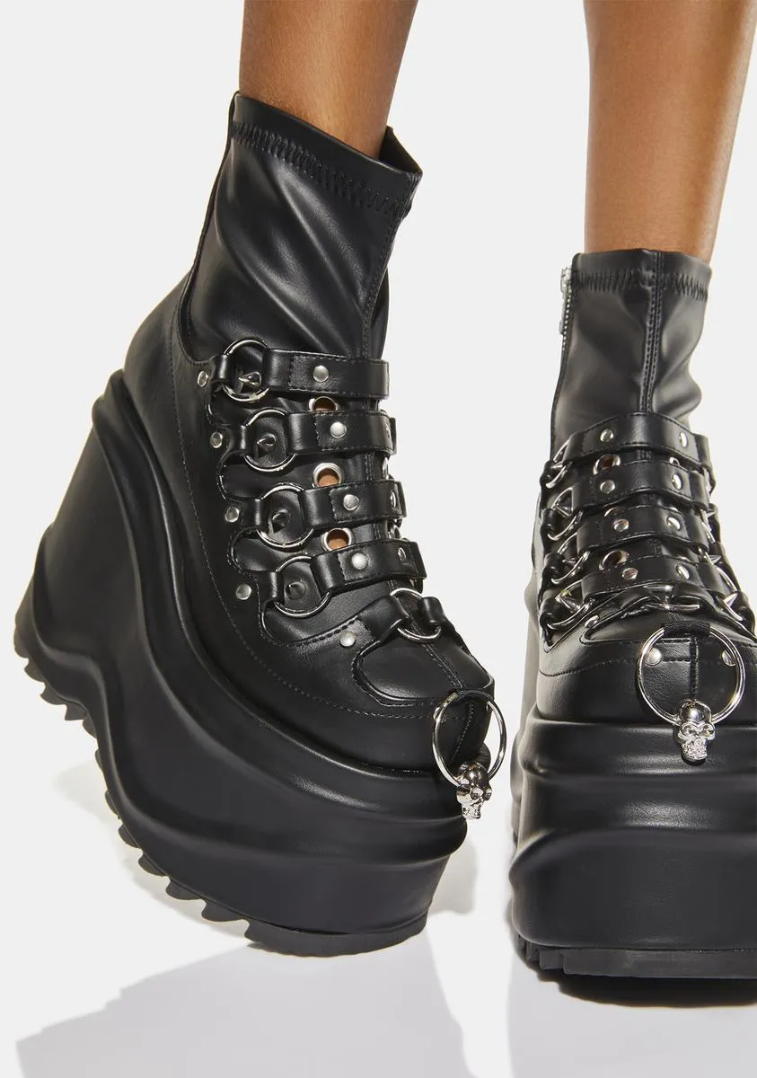 Wave-110 Platform Boots-