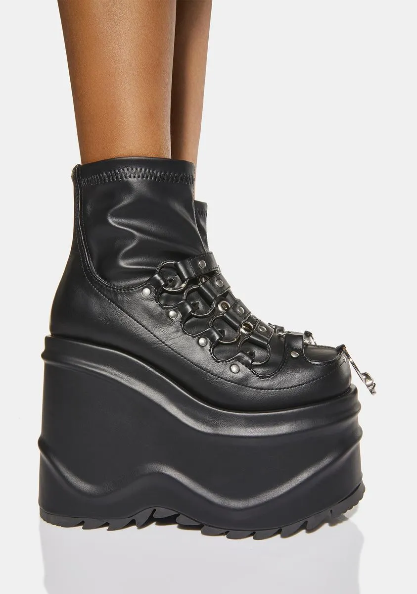 Wave-110 Platform Boots-