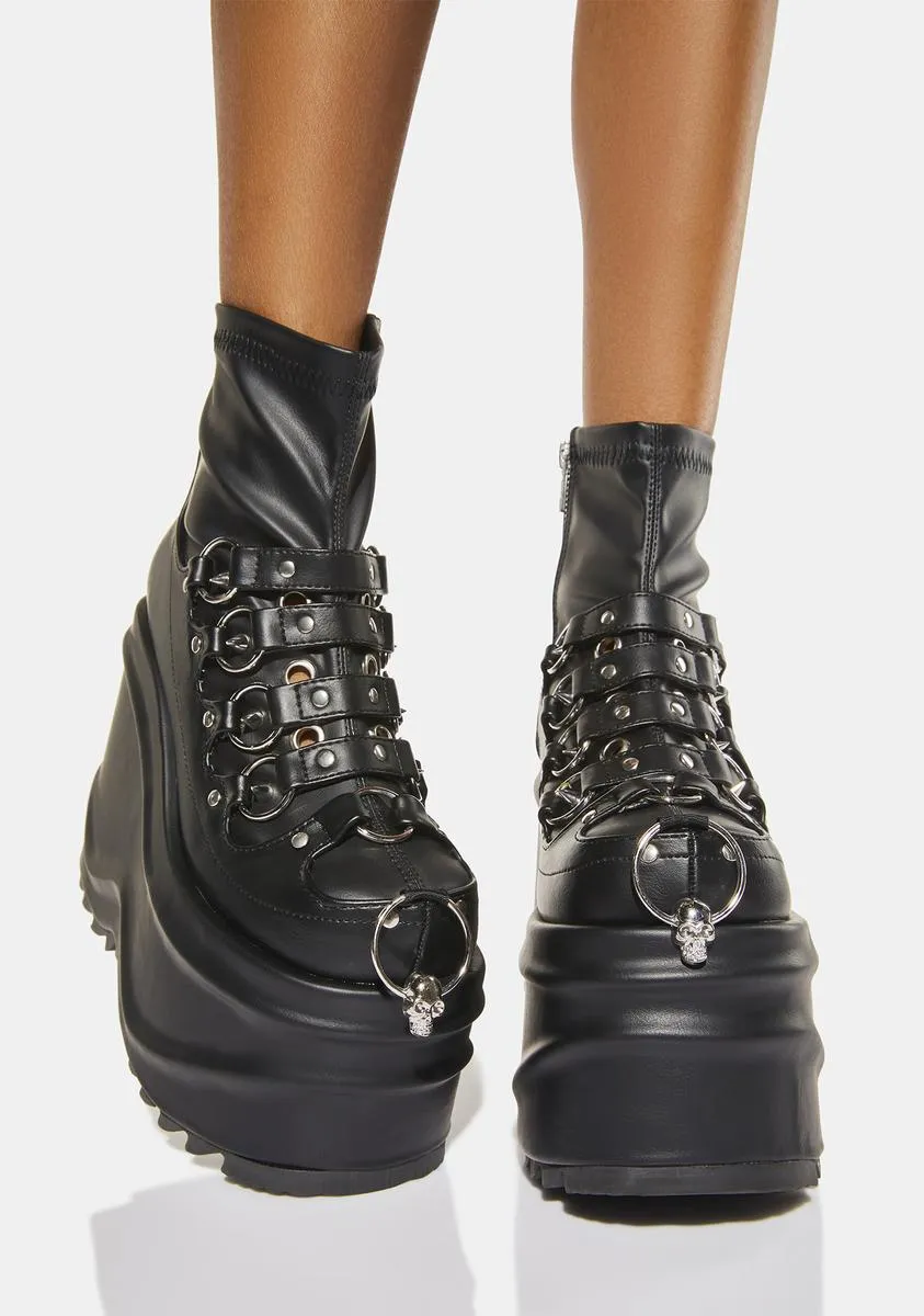 Wave-110 Platform Boots-