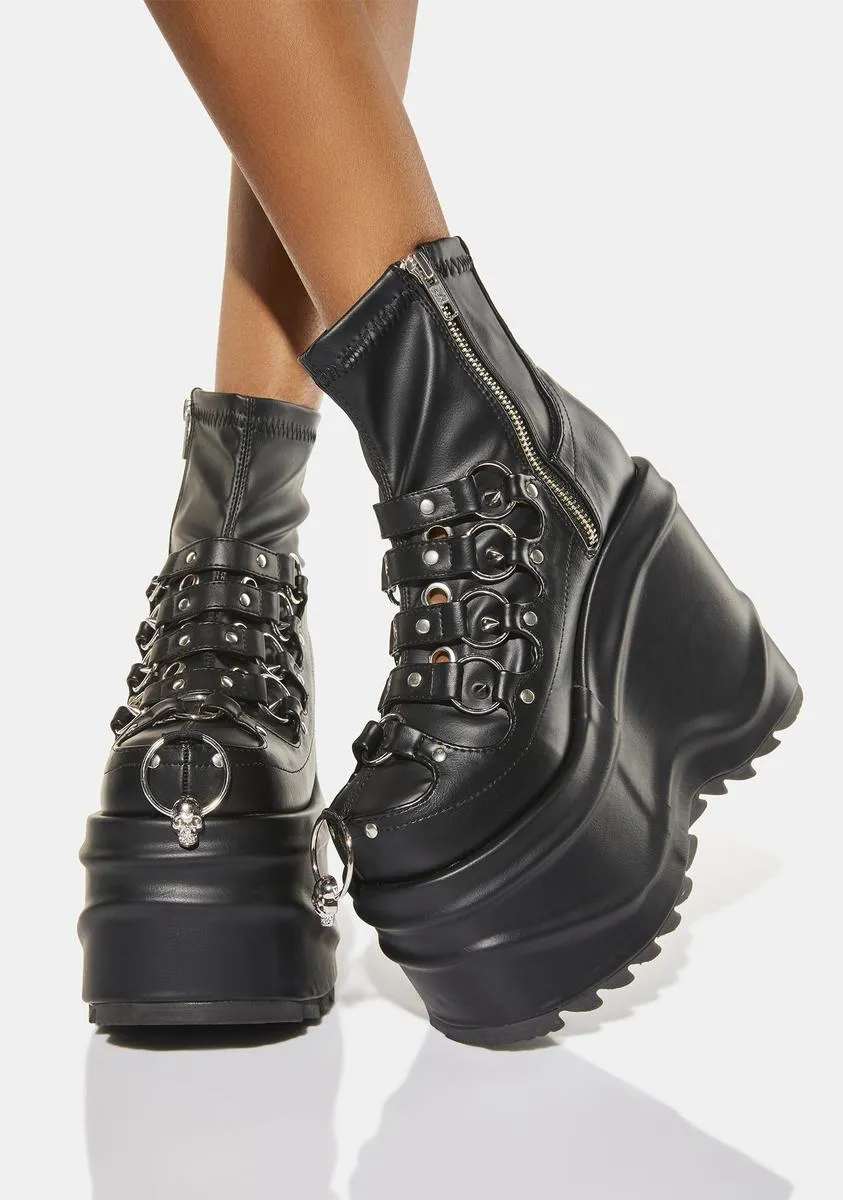 Wave-110 Platform Boots-