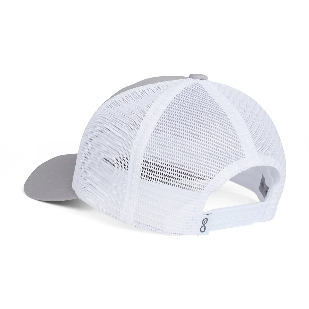 White Gray Unisex OOsnap Cap