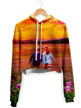 Time Warp Crop Hoodie - Shop Now