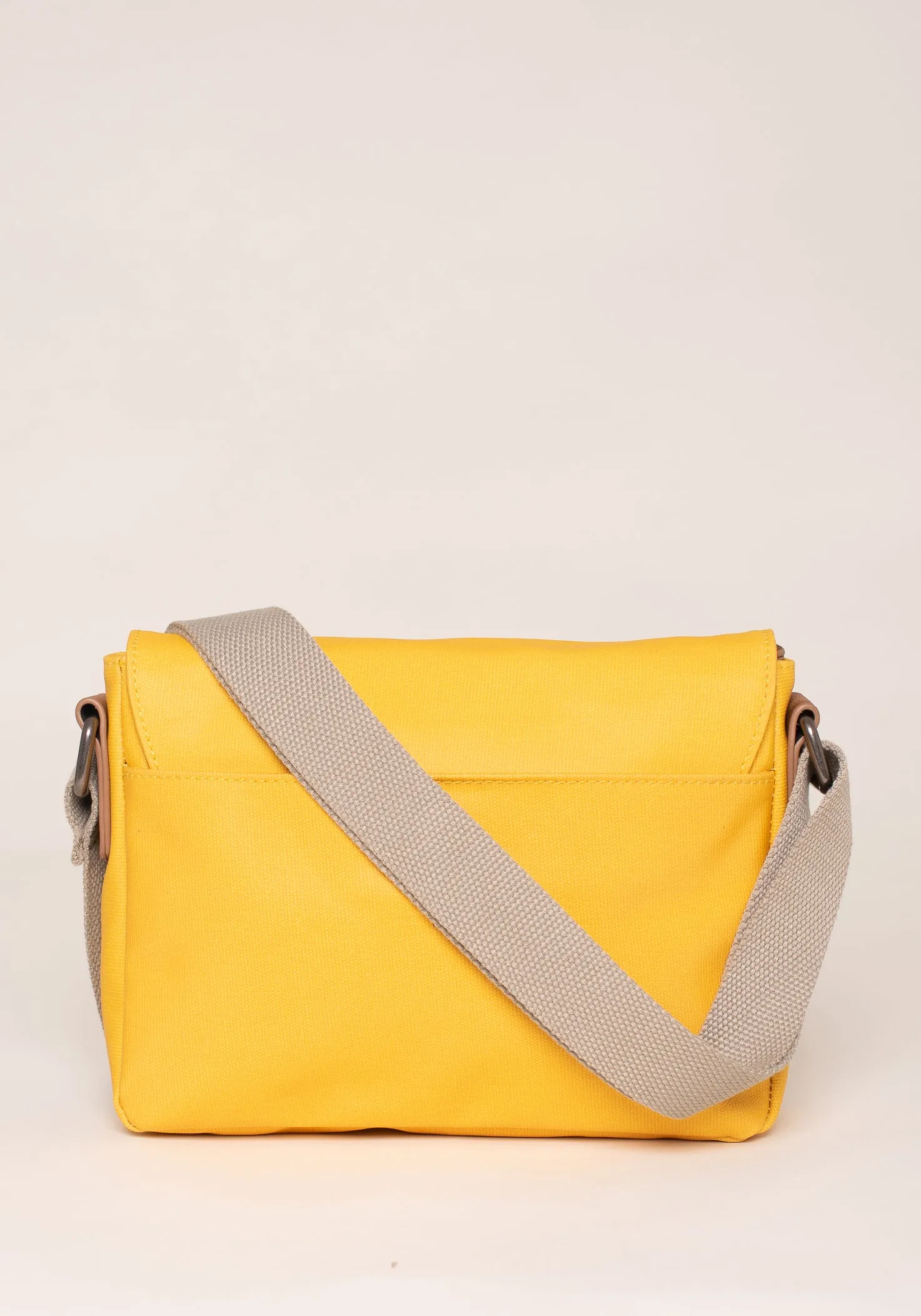 Yellow Kangaroo Crossbody Bag