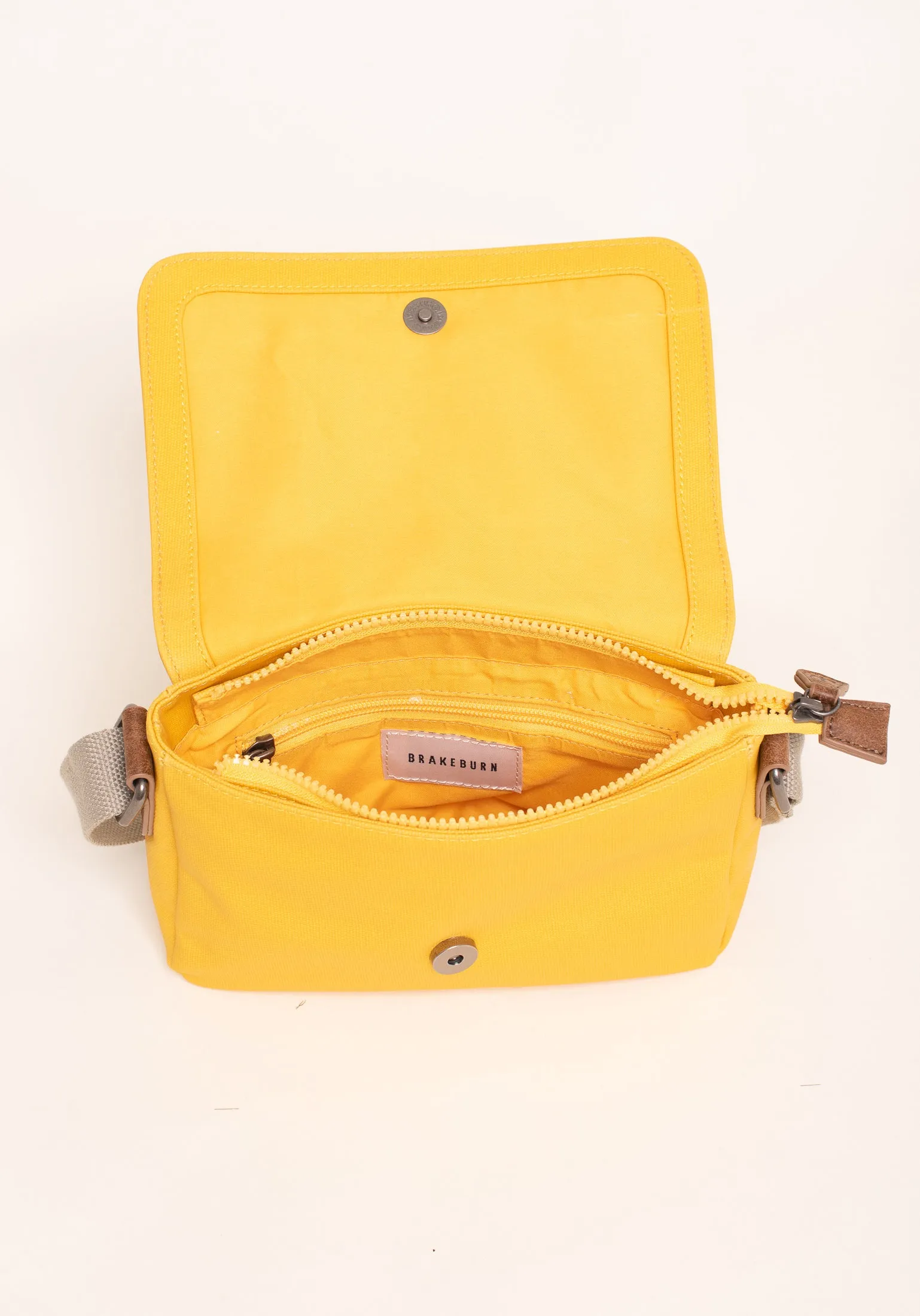 Yellow Kangaroo Crossbody Bag