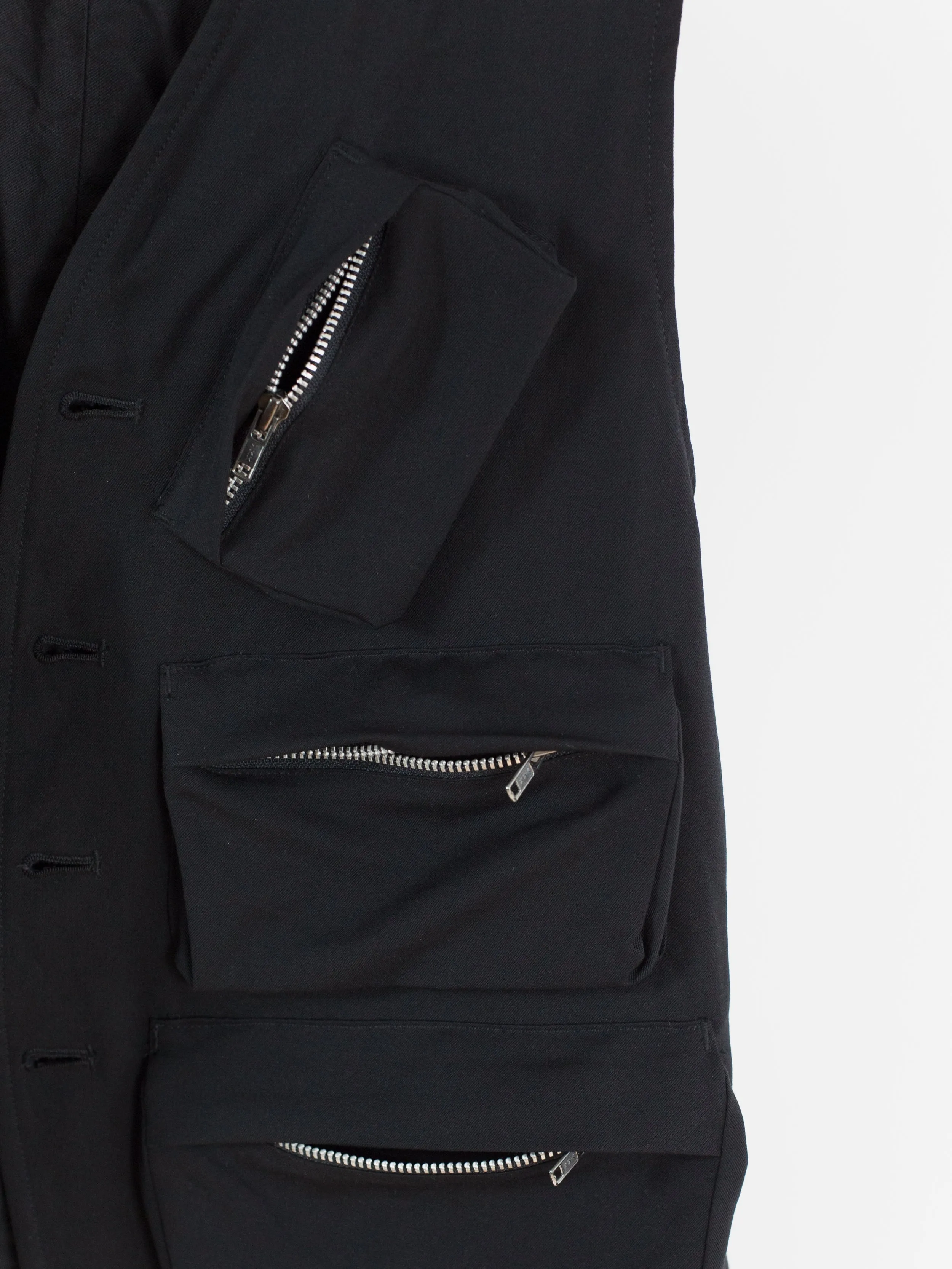 Yohji Yamamoto Men's Multi-Pocket Utility Vest - Y's For Men