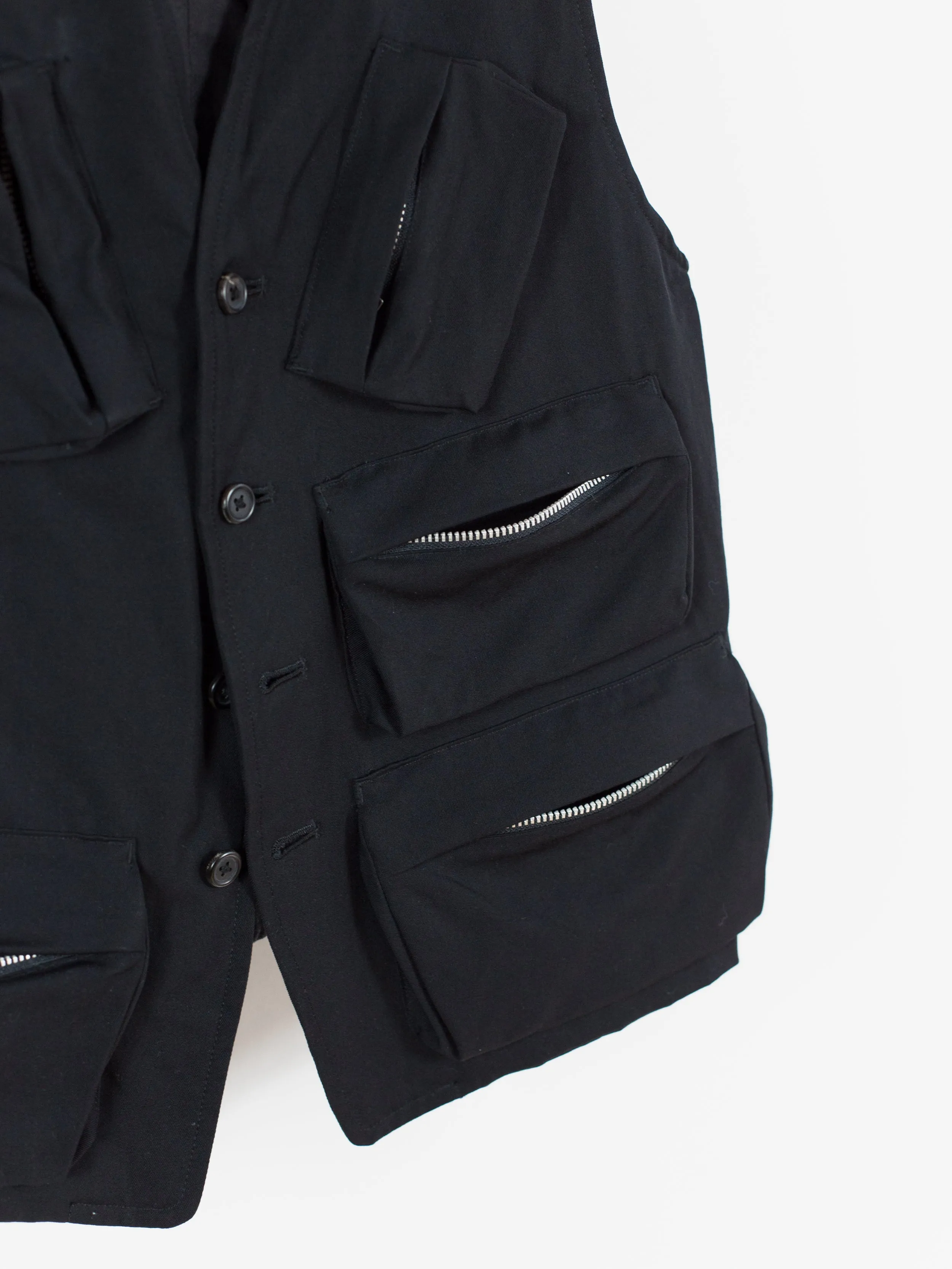 Yohji Yamamoto Men's Multi-Pocket Utility Vest - Y's For Men