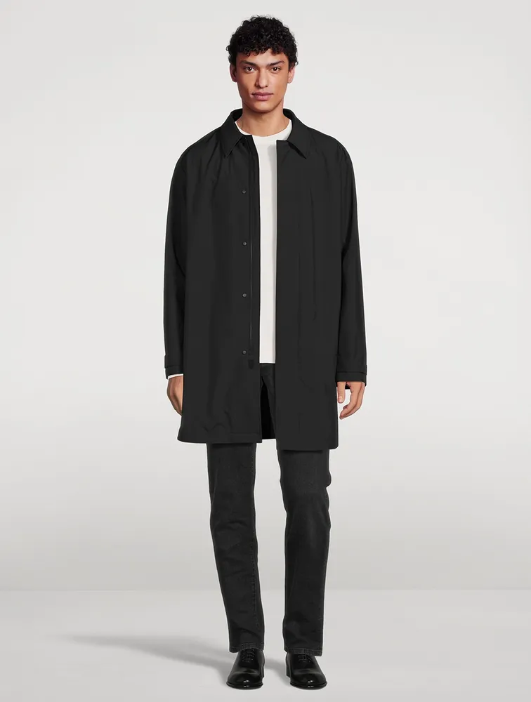 ZEGNA Coat With Hood - Long-Sleeve