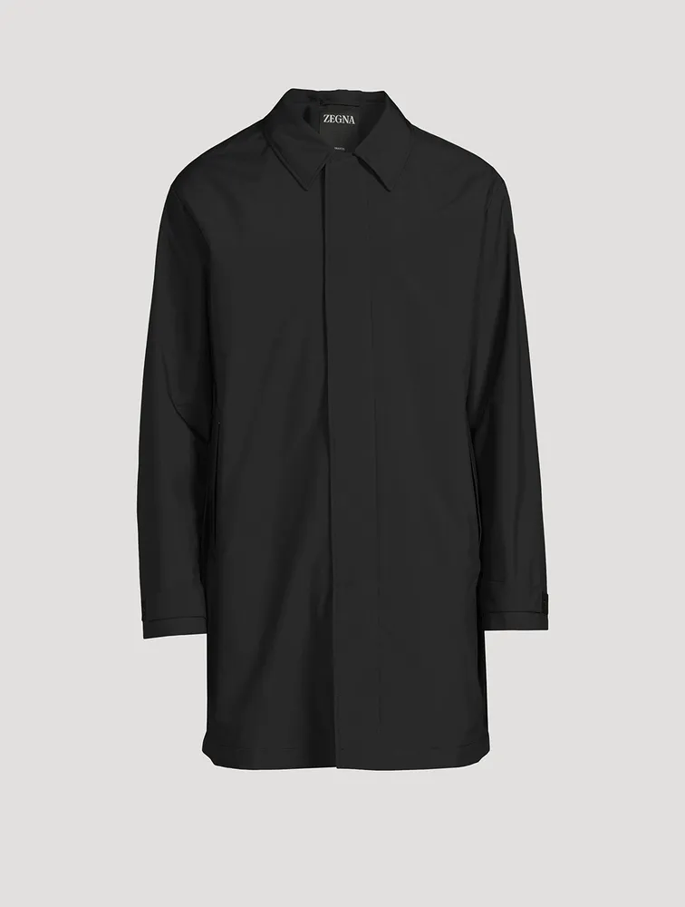 ZEGNA Coat With Hood - Long-Sleeve